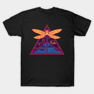 Steampunk Drone Dragonfly T-Shirt